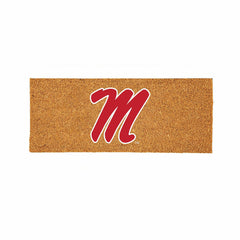 University of Mississippi Extra Large Full Color Coir Mat, 60"x24", Collegiate