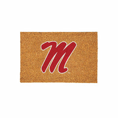 University of Mississippi Large Full Color Coir Mat, 36"x24", Collegiate