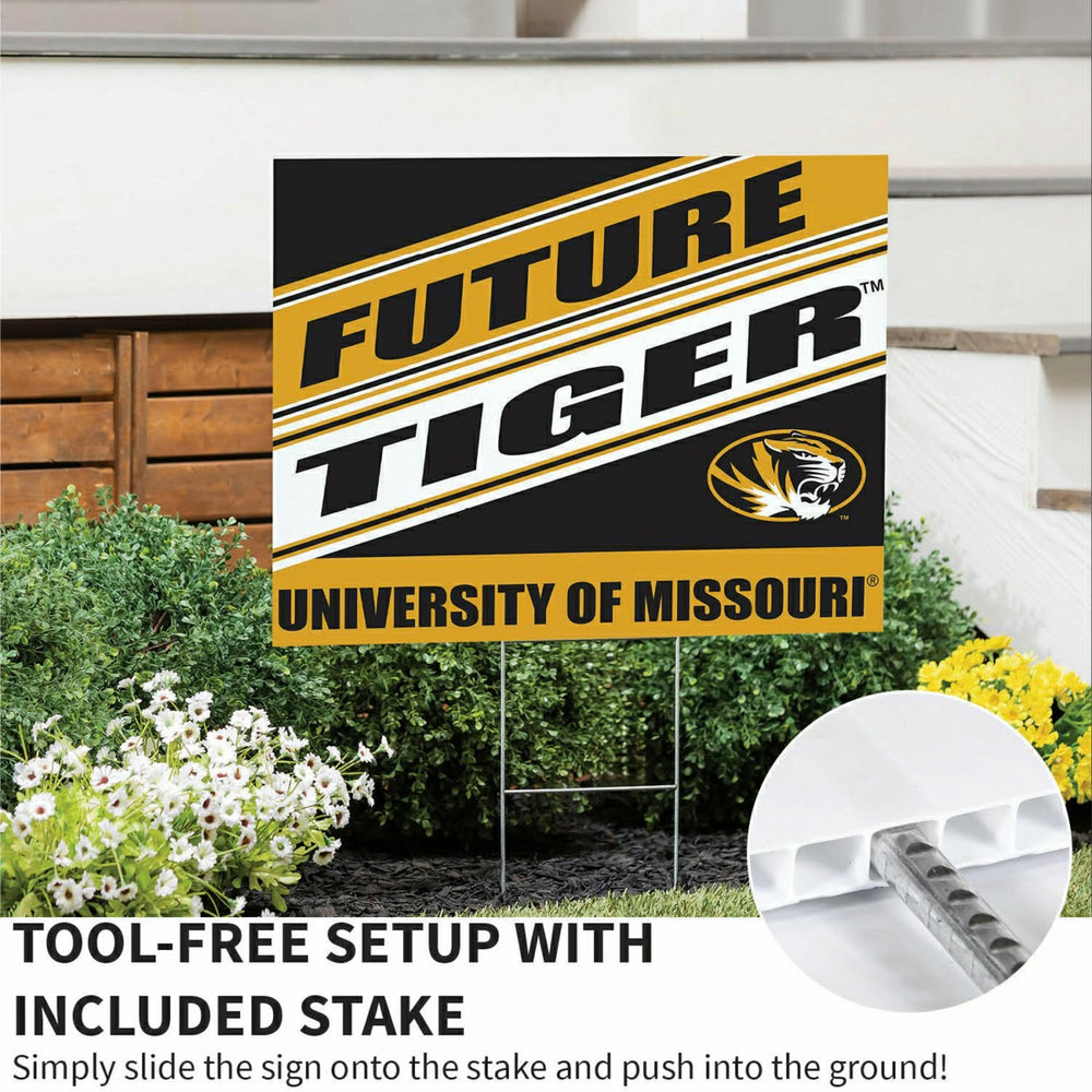 University of Missouri Coroplast Yard Sign, Future Student, Collegiate, Home