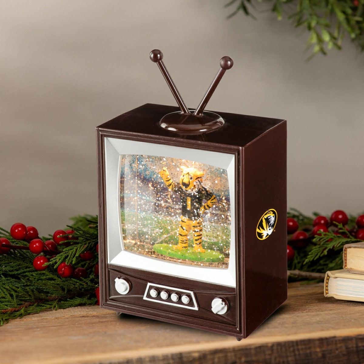 University of Missouri Vintage TV Water Lantern, Collegiate, Home