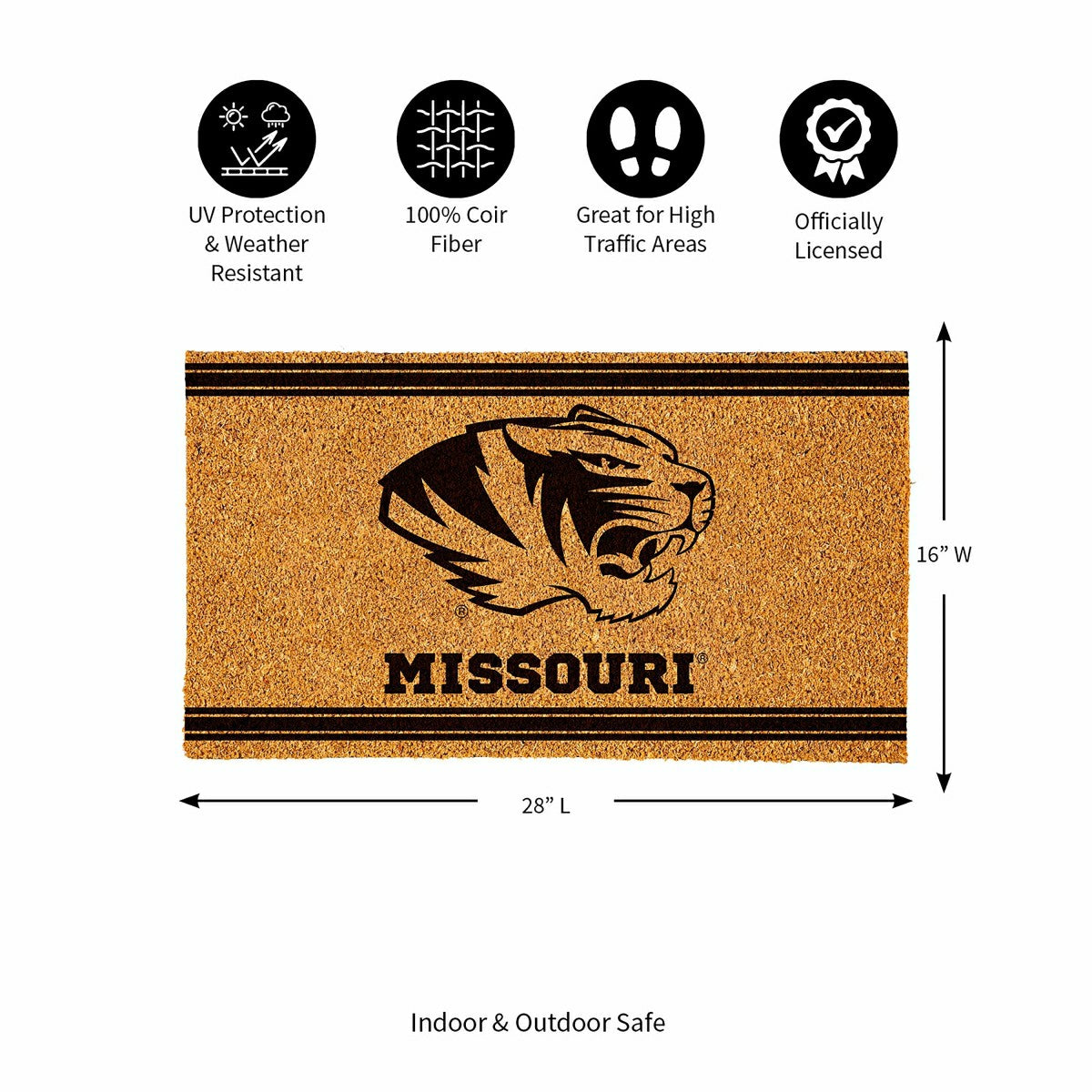 University of Missouri, Coir Mat 1C, Collegiate