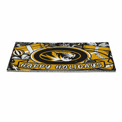 University of Missouri Holiday PVC Mat, 28"x16", Collegiate