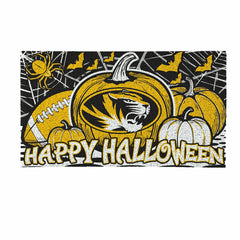 University of Missouri Halloween PVC Mat, 28"x16", Collegiate
