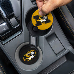 University of Missouri Car Coaster Set, 2pc, Collegiate, Home