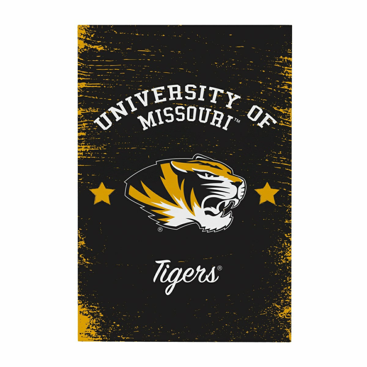 University of Missouri Wood Wall Sign, 16x24, Collegiate, Home