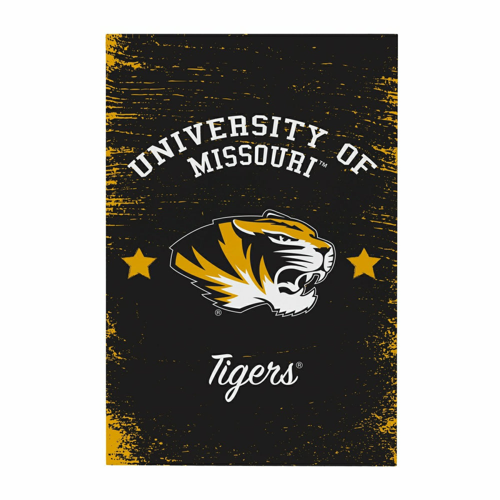 University of Missouri Wood Wall Sign, 16x24, Collegiate, Home