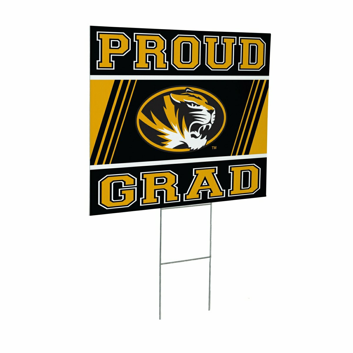 University of Missouri Coroplast Yard Sign Graduate, Collegiate, Home