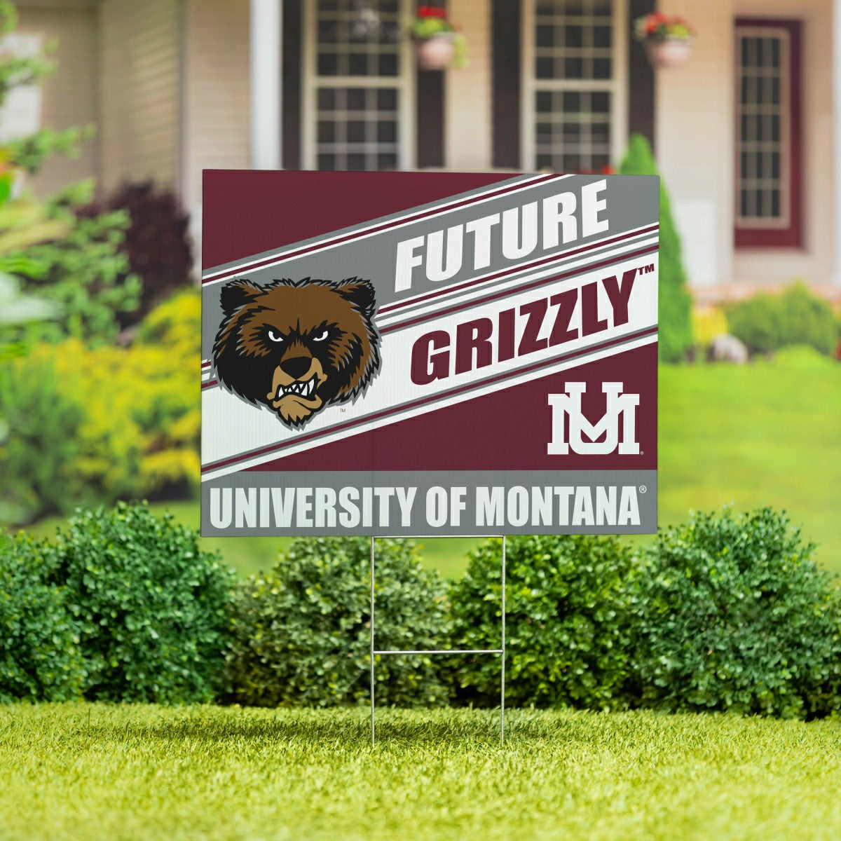 University of Montana Coroplast Yard Sign, Future Student, Collegiate, Home
