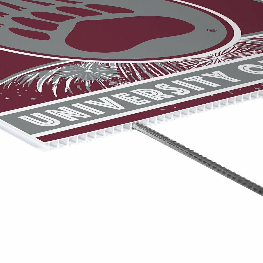 University of Montana Yard Sign, Patriotic, Collegiate, Home