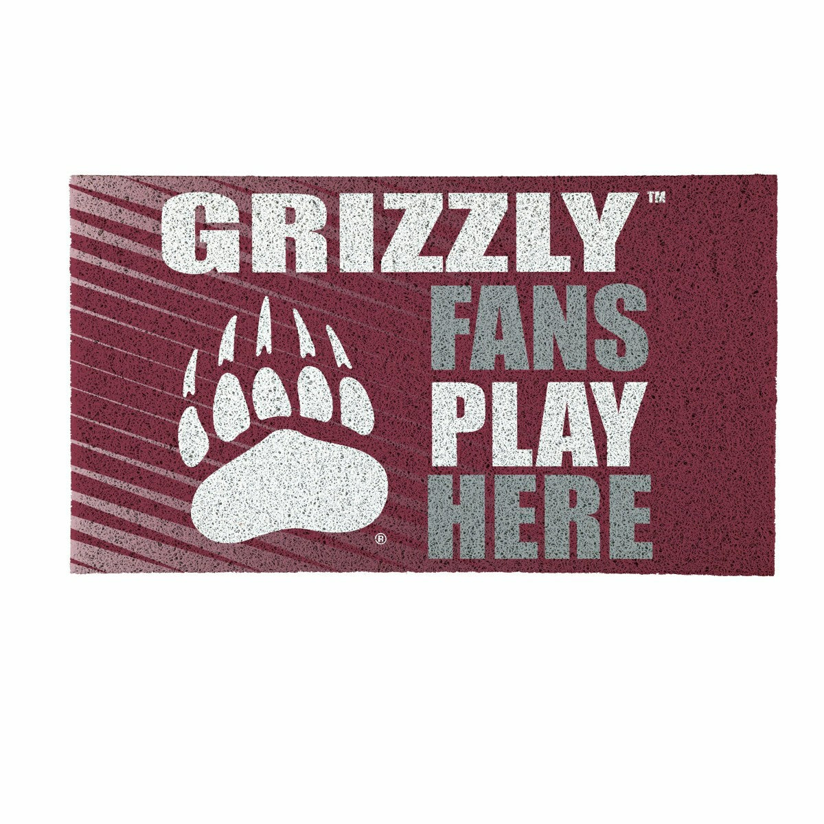 University of Montana Fan Mat, 28"x16", Collegiate