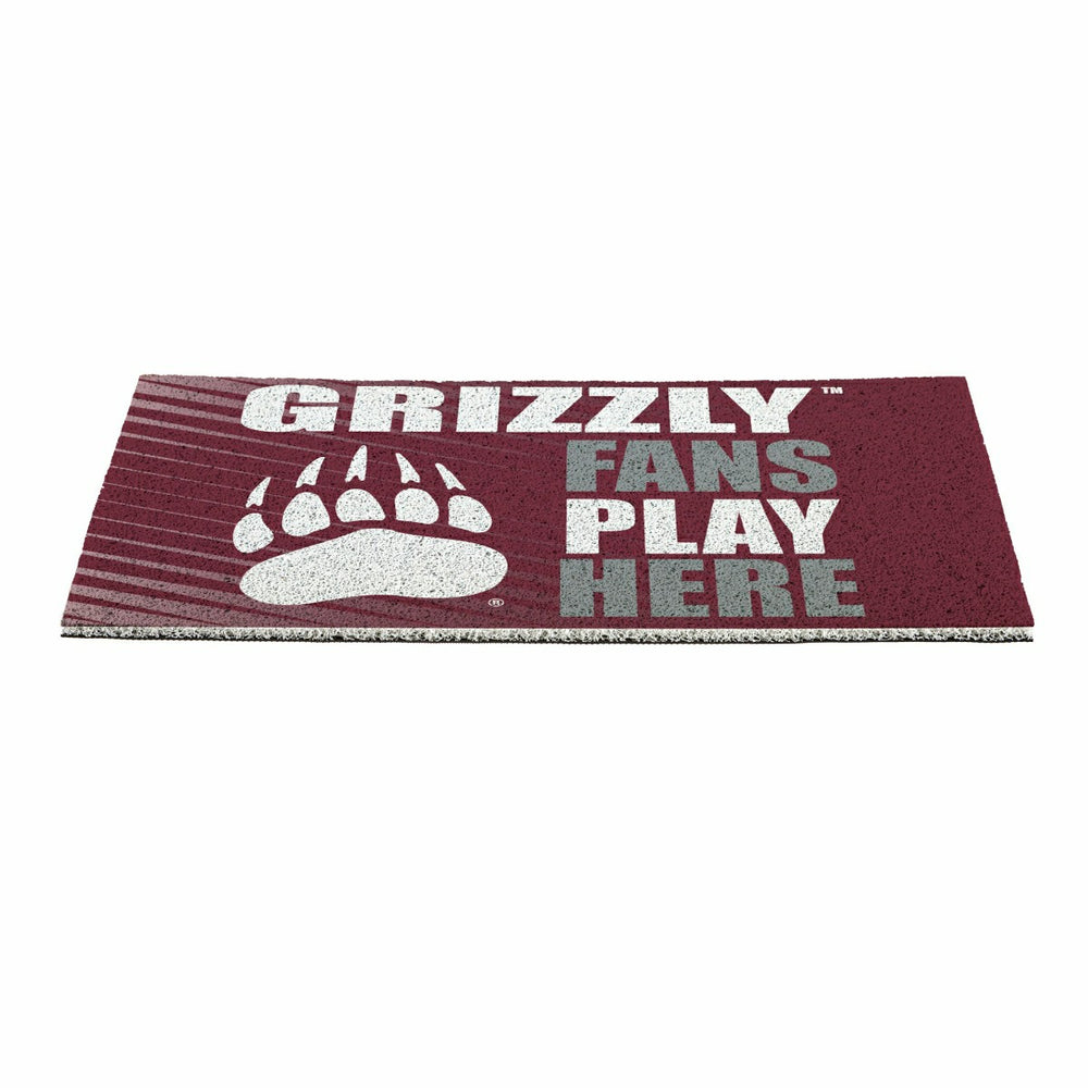University of Montana Fan Mat, 28"x16", Collegiate