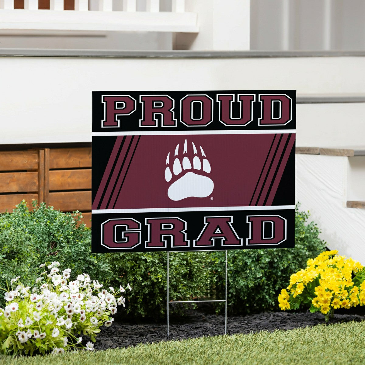 University of Montana Coroplast Yard Sign Graduate, Collegiate, Home