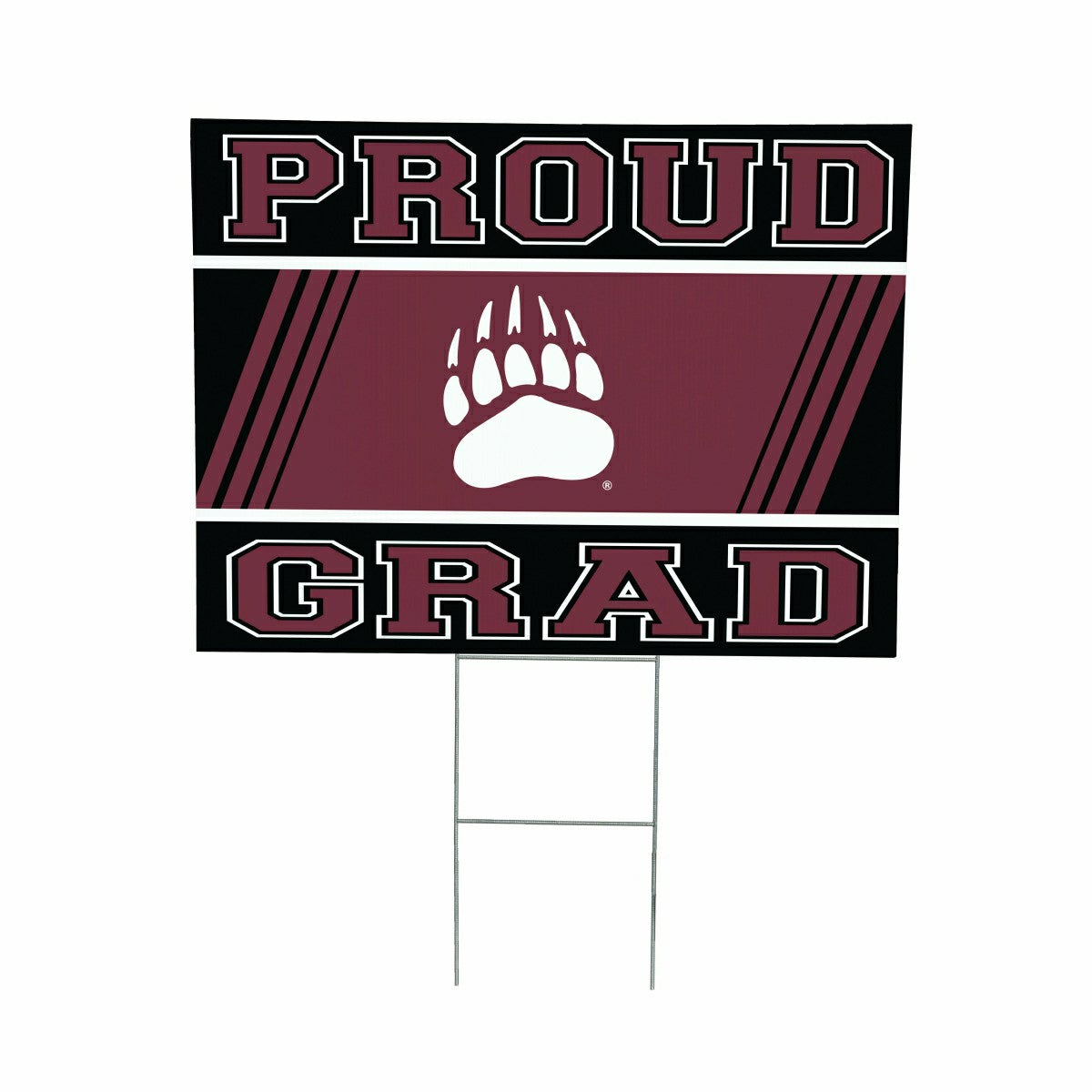 University of Montana Coroplast Yard Sign Graduate, Collegiate, Home
