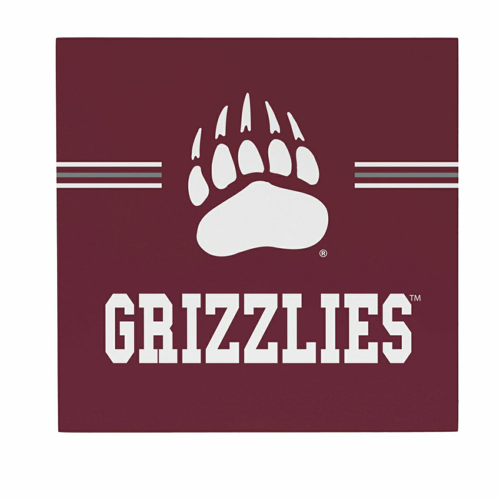 University of Montana Wood Wall Sign, 12x12, Collegiate, Home