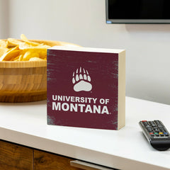 University of Montana Plock, Down Home Fans, 6x6, Collegiate, Home