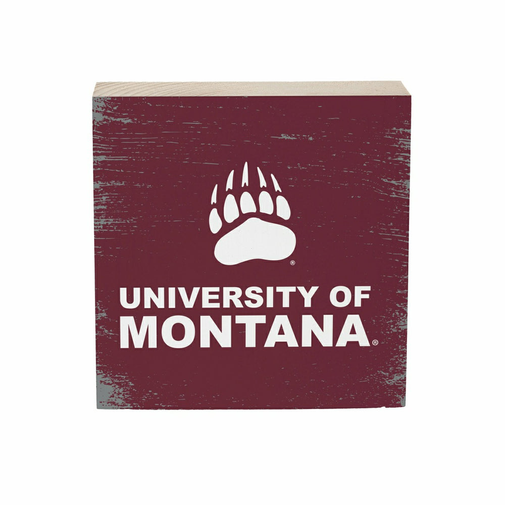 University of Montana Plock, Down Home Fans, 6x6, Collegiate, Home