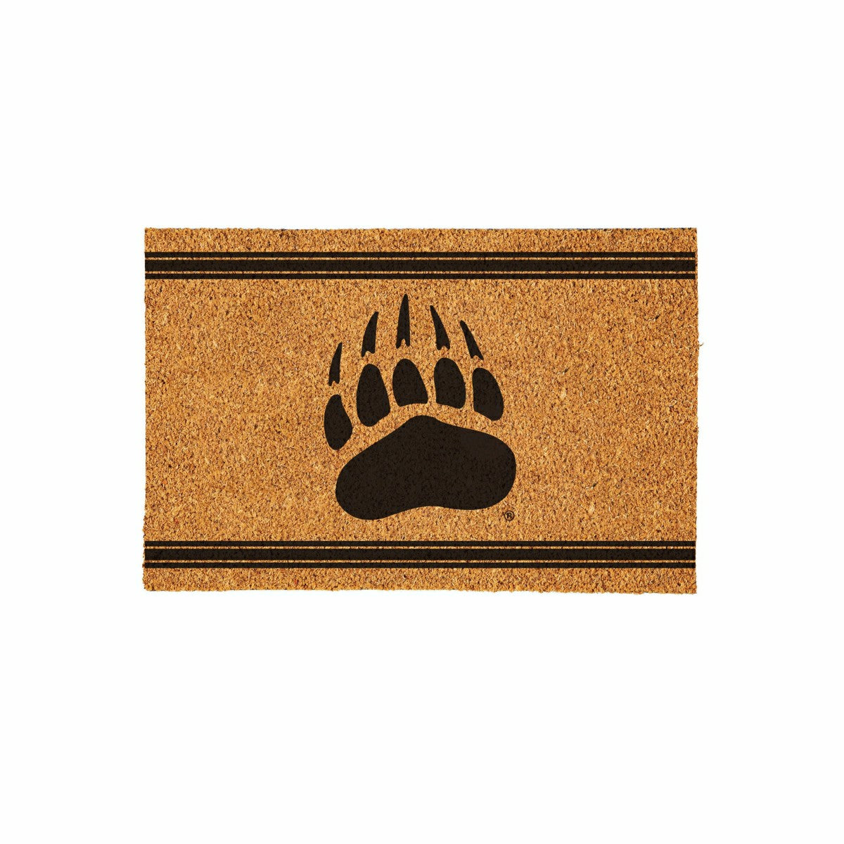 University of Montana Large One Color Coir Mat, 36"x24", Collegiate
