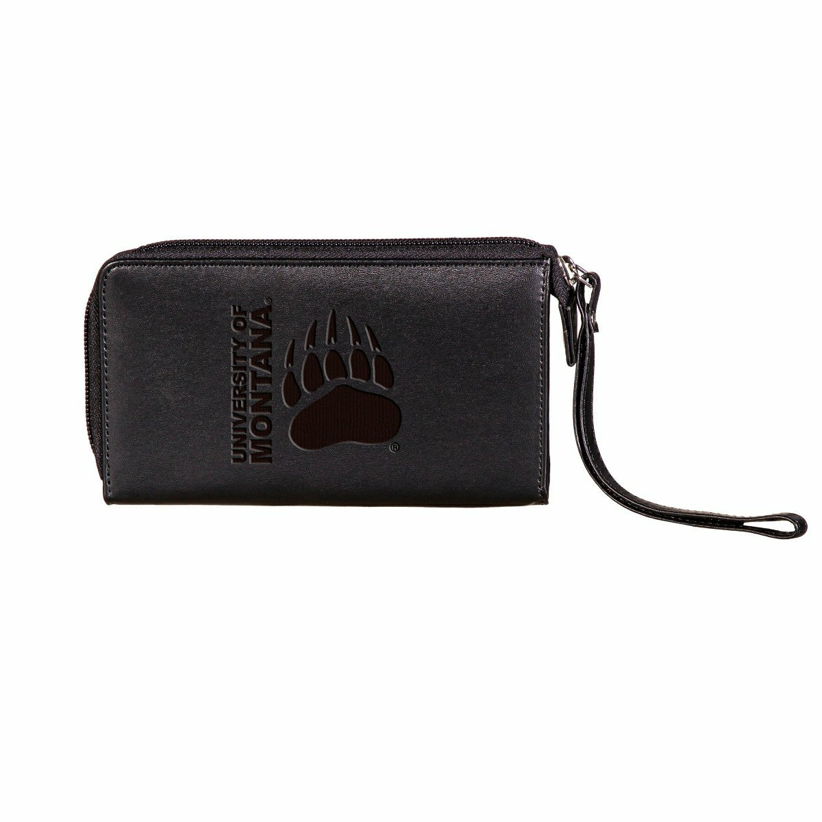 Wristlet Wallet, Black, University of Montana, Collegiate, Home