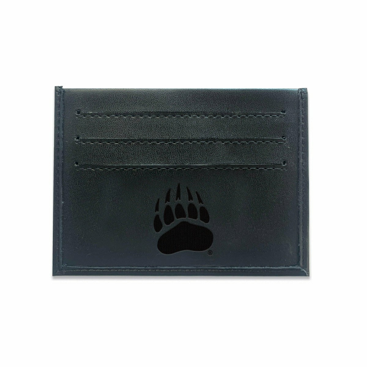 Front Pocket Wallet w/ RFID Blocking, University of Montana, Black, Collegiate, Home