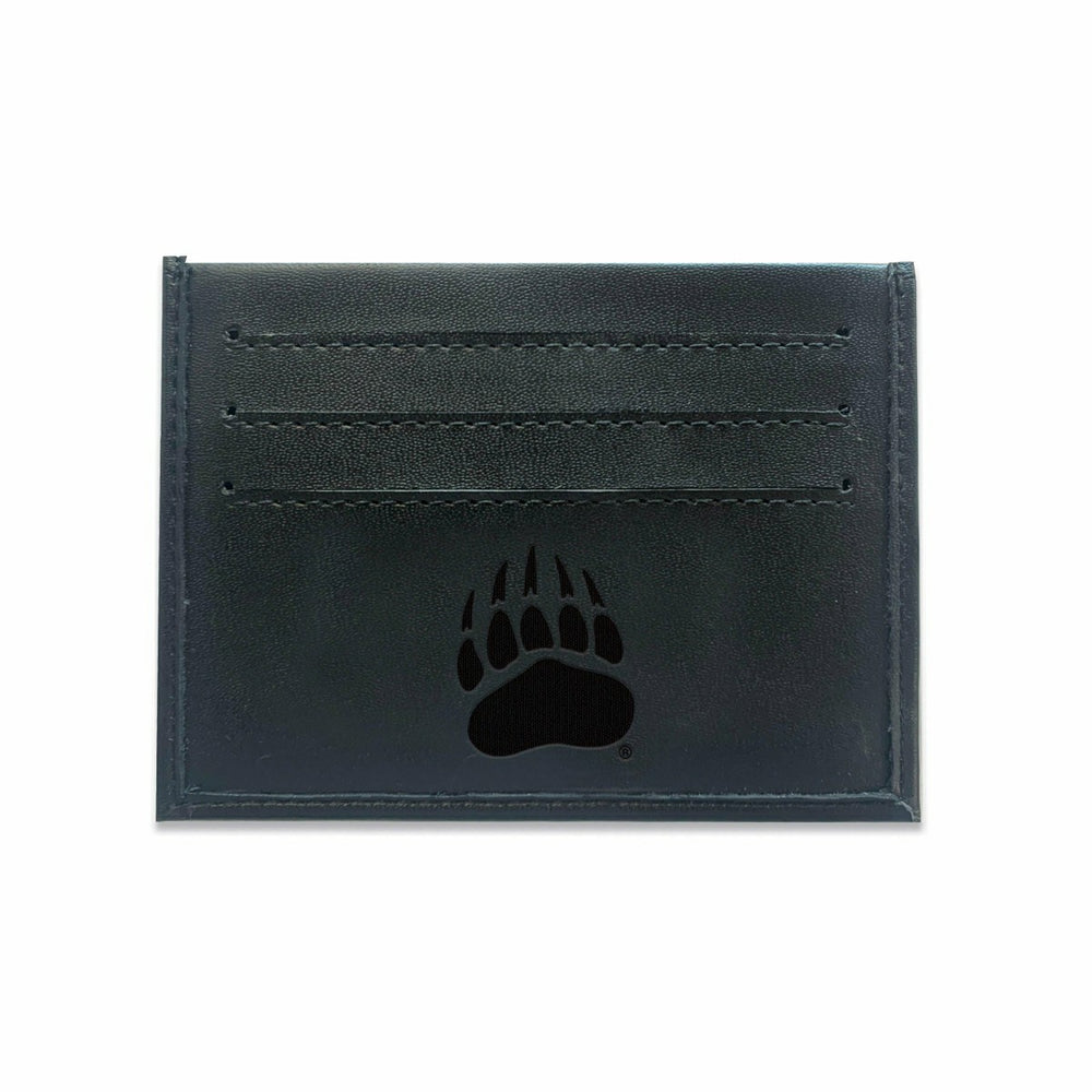 Front Pocket Wallet w/ RFID Blocking, University of Montana, Black, Collegiate, Home