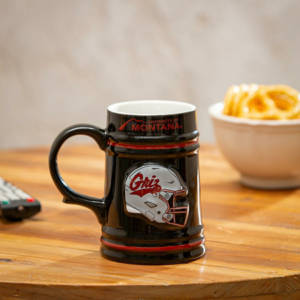 University of Montana Ceramic Stein Cup, 24oz, Collegiate, Home