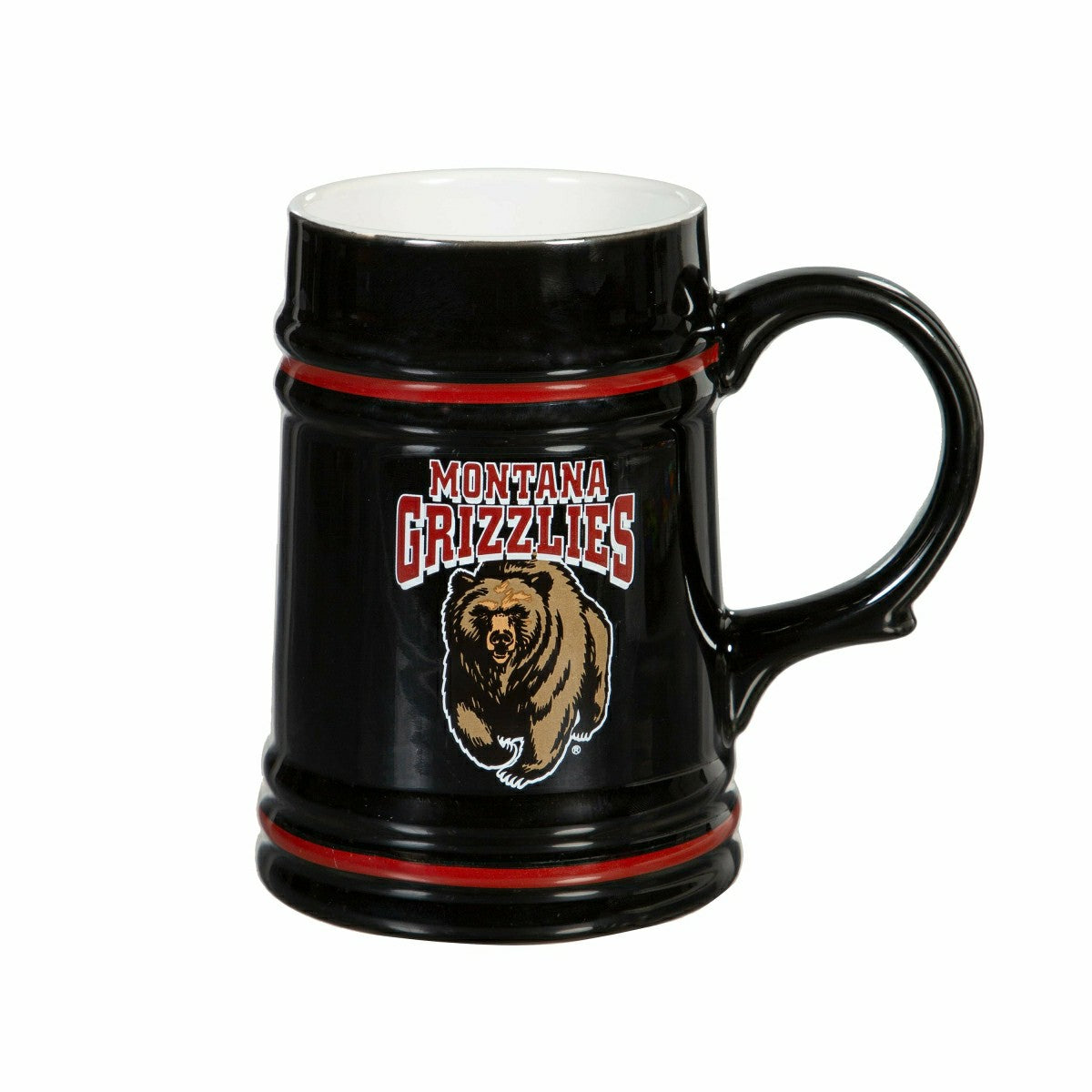 University of Montana Ceramic Stein Cup, 24oz, Collegiate, Home