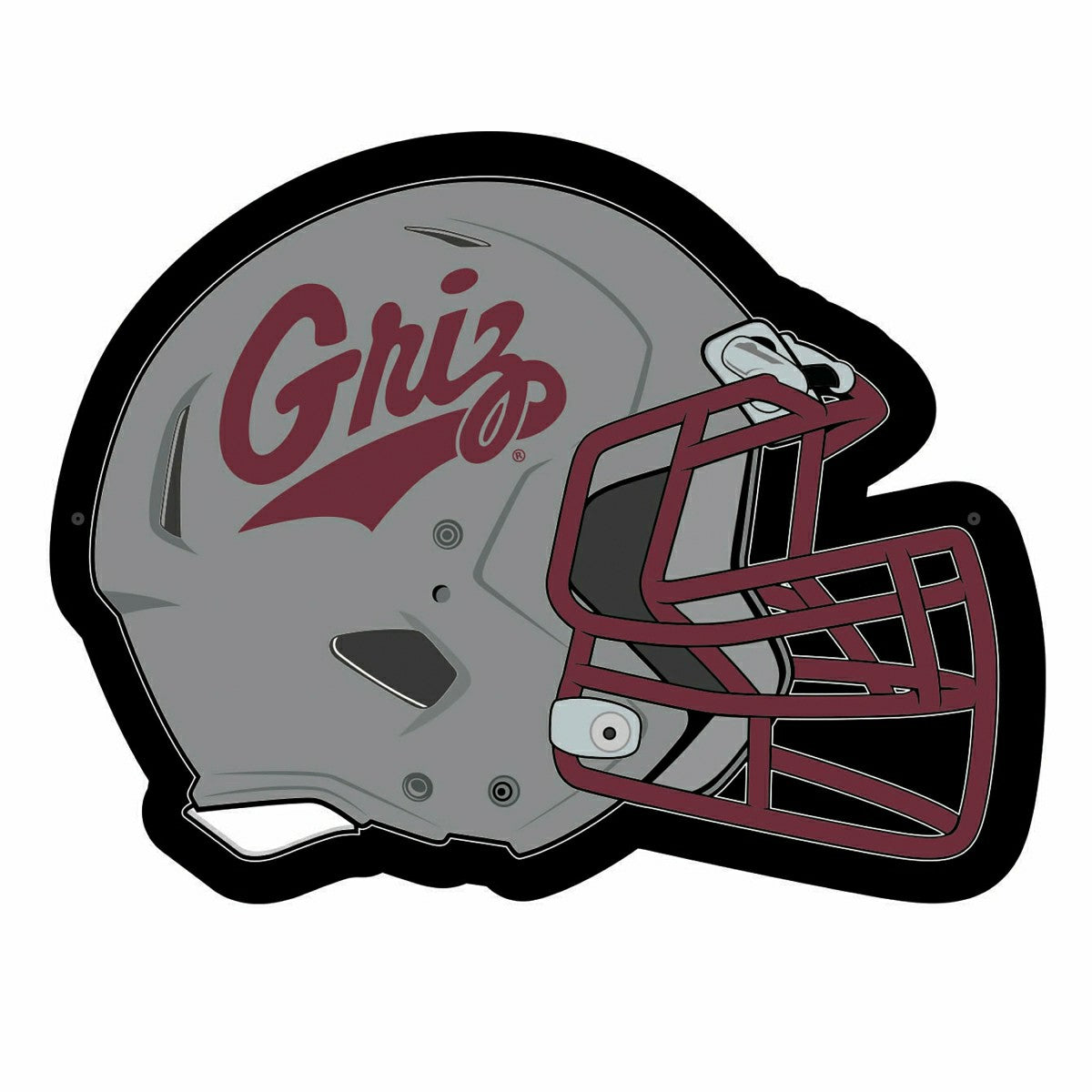 LED Wall Decor, Helmet, University of Montana, Collegiate, Home