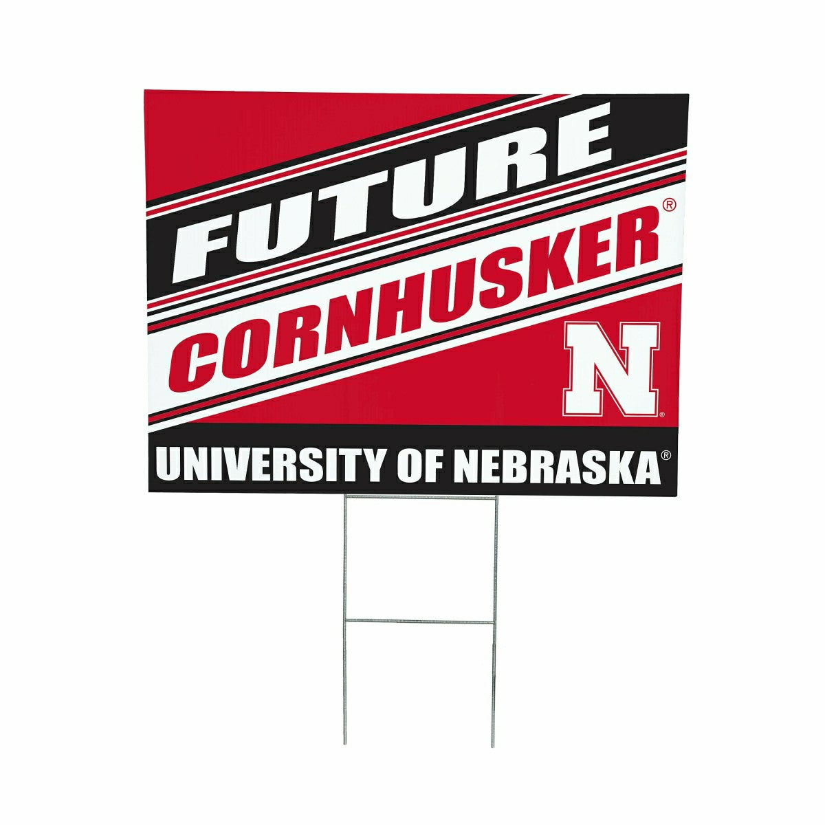 University of Nebraska Coroplast Yard Sign, Future Student, Collegiate, Home