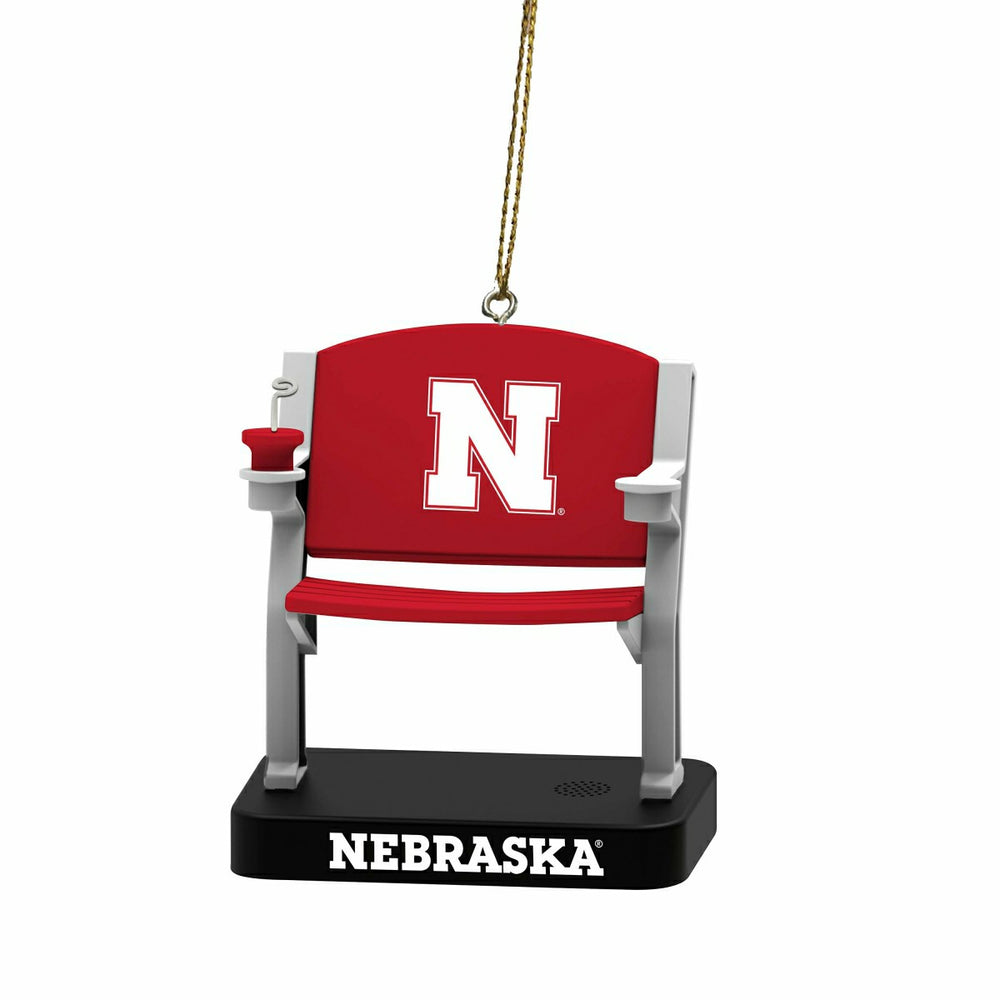 Stadium Seat Ornament, University of Nebraska, Collegiate, Home