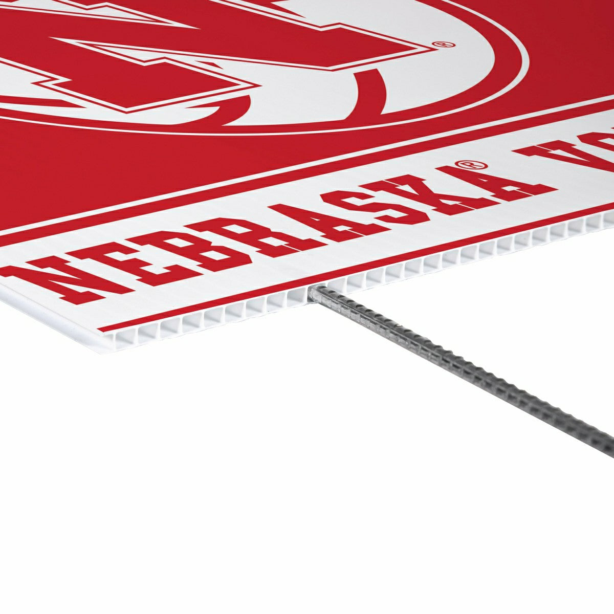 University of Nebraska Yard Sign, Volleyball, Collegiate, Home