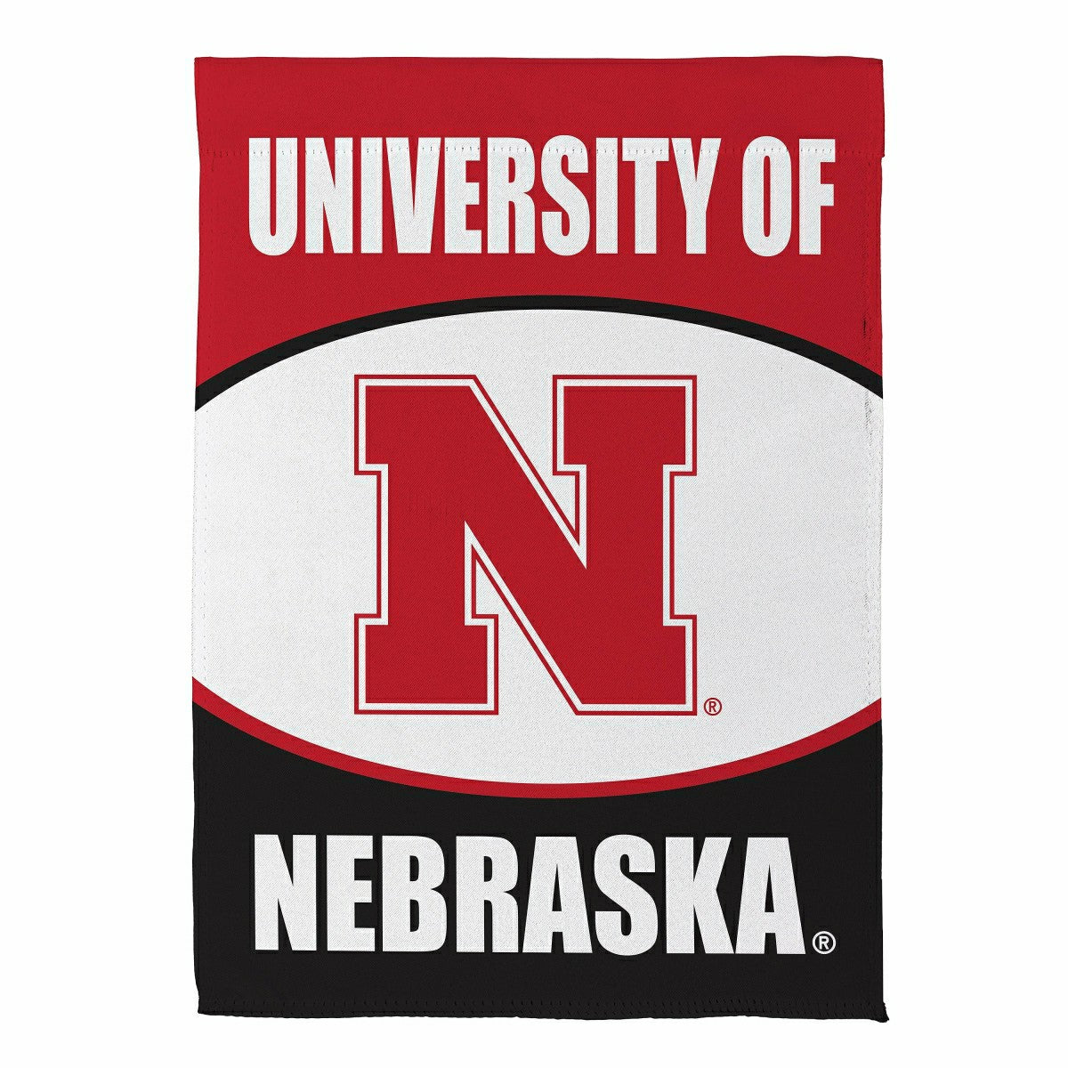 University of Nebraska Suede Garden Flag, Collegiate, Home