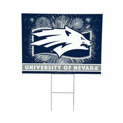 University of Nevada Yard Sign, Patriotic, Collegiate, Home