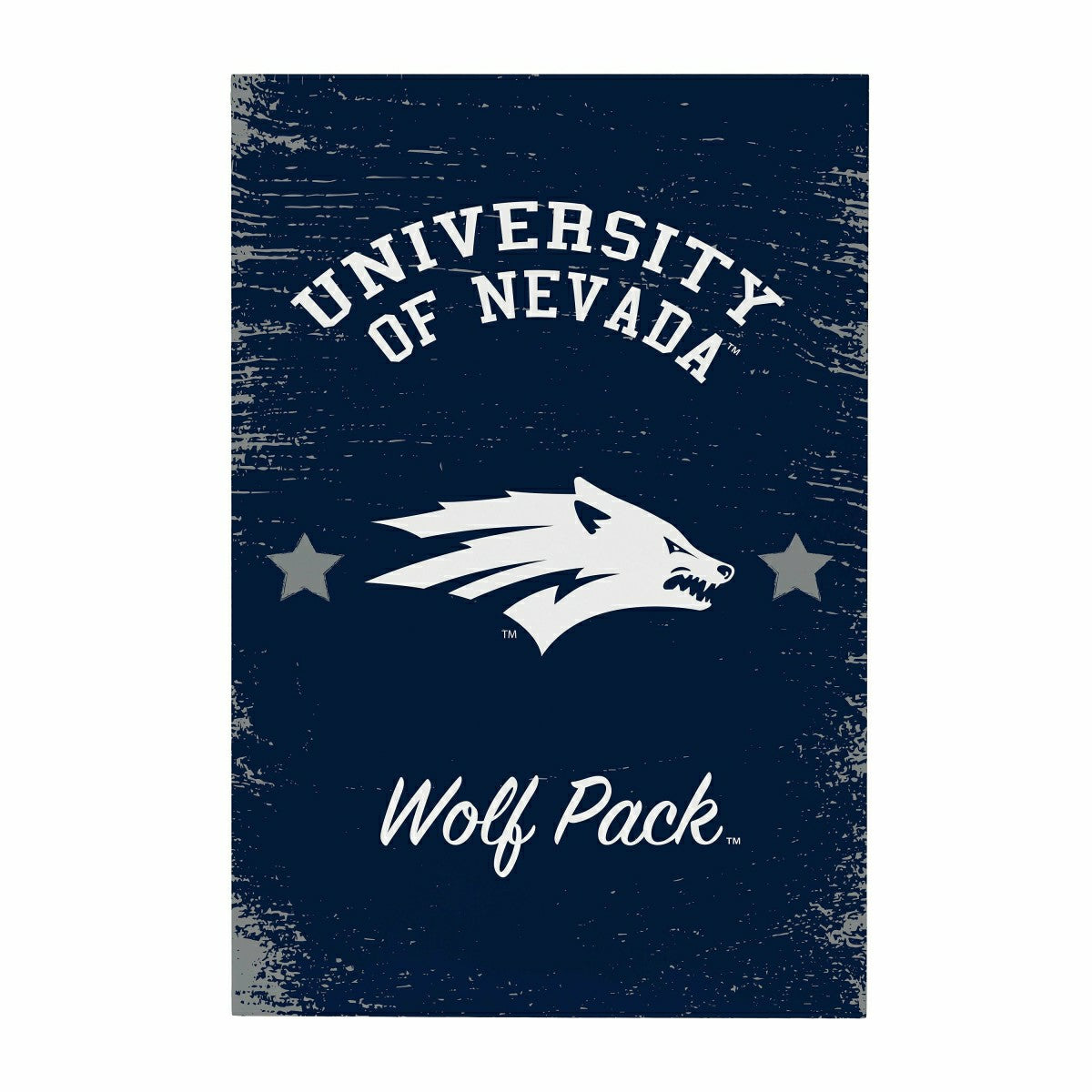University of Nevada Wood Wall Sign, 16x24, Collegiate, Home