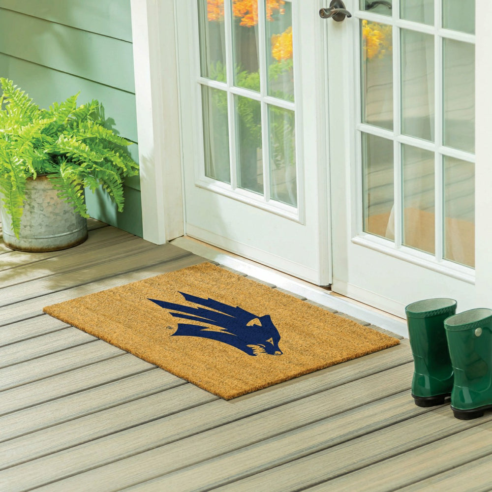 University of Nevada Large Full Color Coir Mat, 36"x24", Collegiate