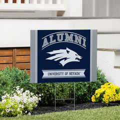 University of Nevada Coroplast Yard Sign Alumni, Collegiate, Home