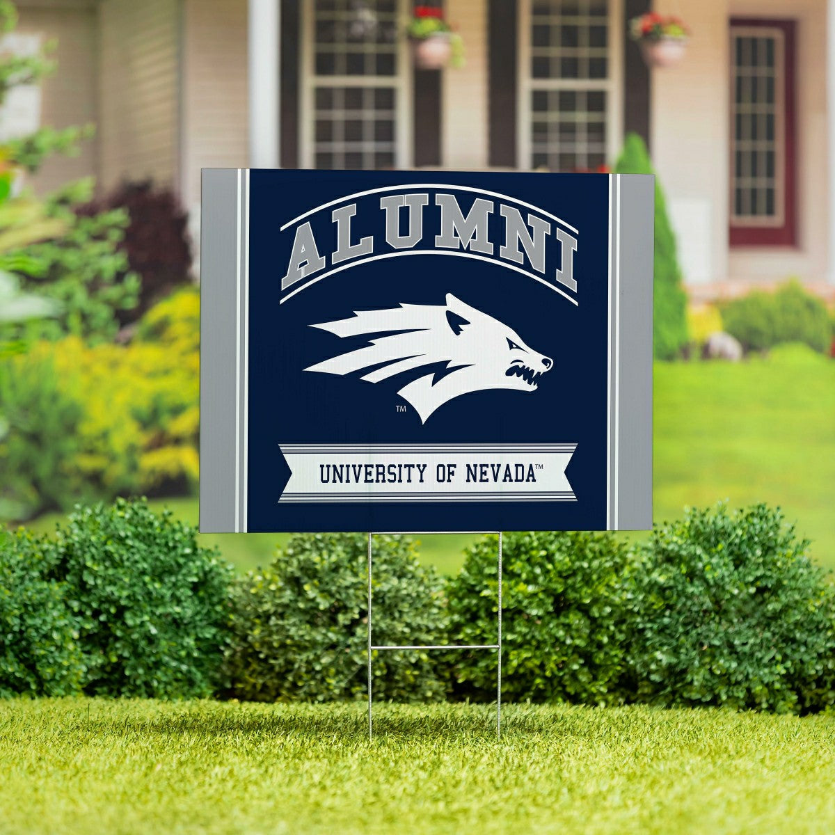 University of Nevada Coroplast Yard Sign Alumni, Collegiate, Home