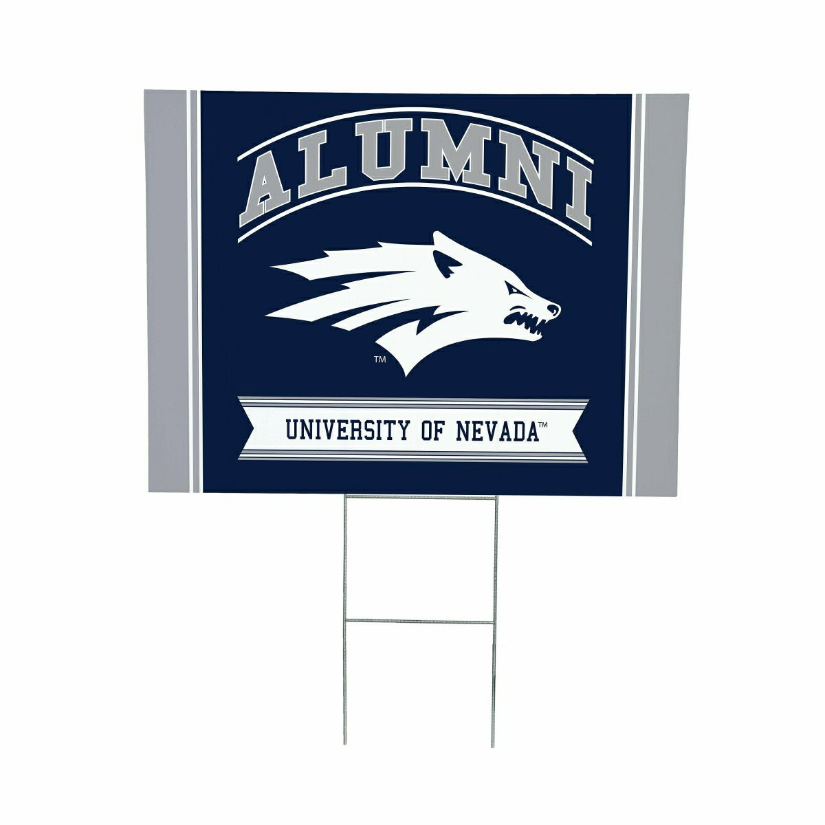 University of Nevada Coroplast Yard Sign Alumni, Collegiate, Home