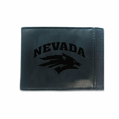 Front Pocket Wallet w/ RFID Blocking, University of Nevada, Black, Collegiate, Home
