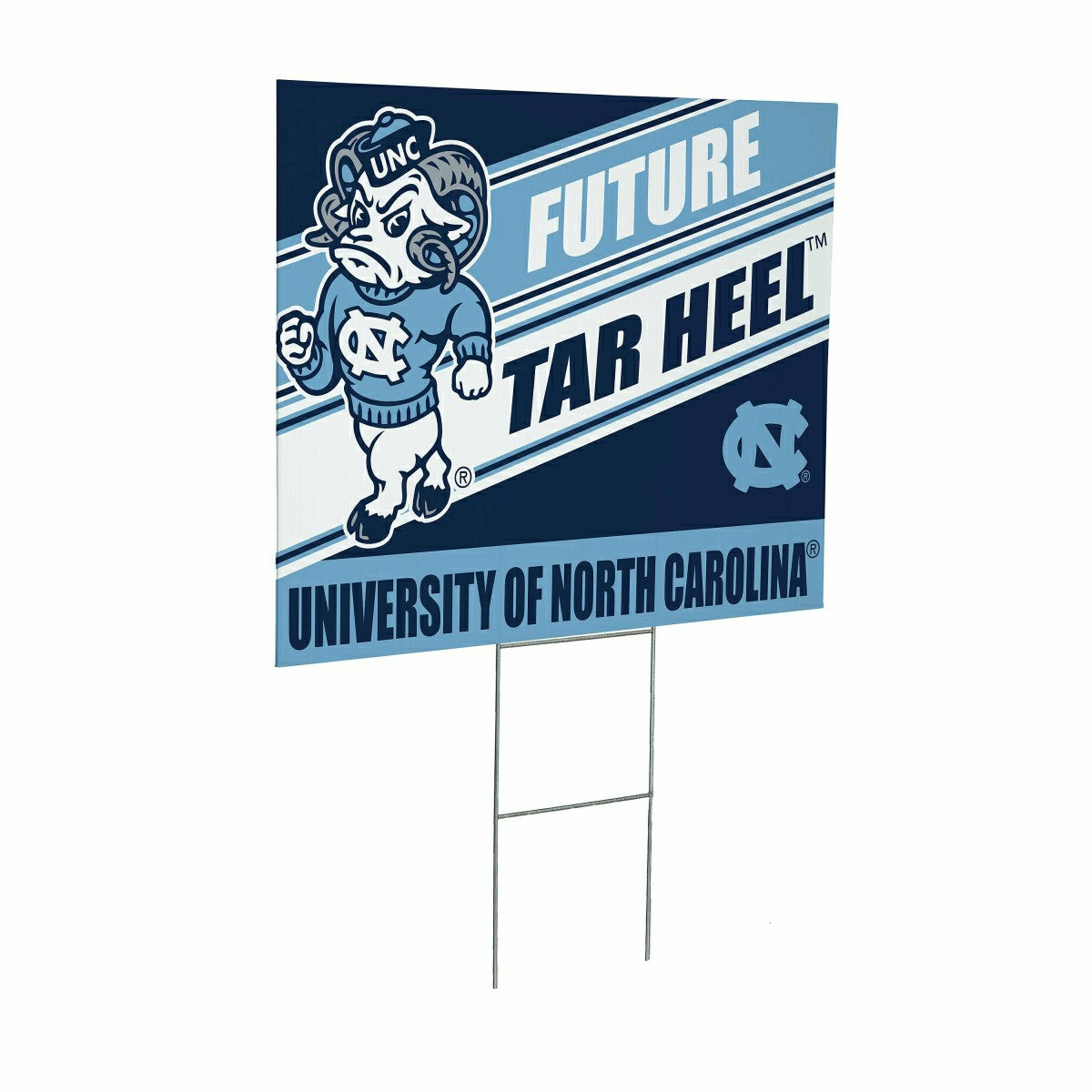 University of North Carolina Coroplast Yard Sign, Future Student, Collegiate, Home