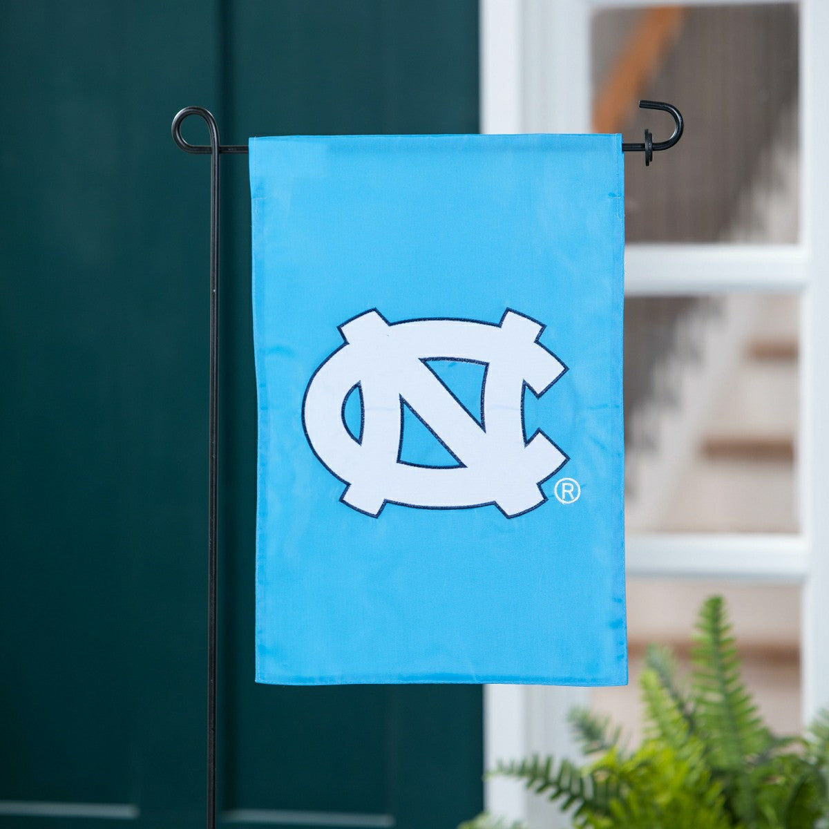 University of North Carolina Applique Garden Flag, Collegiate, Home