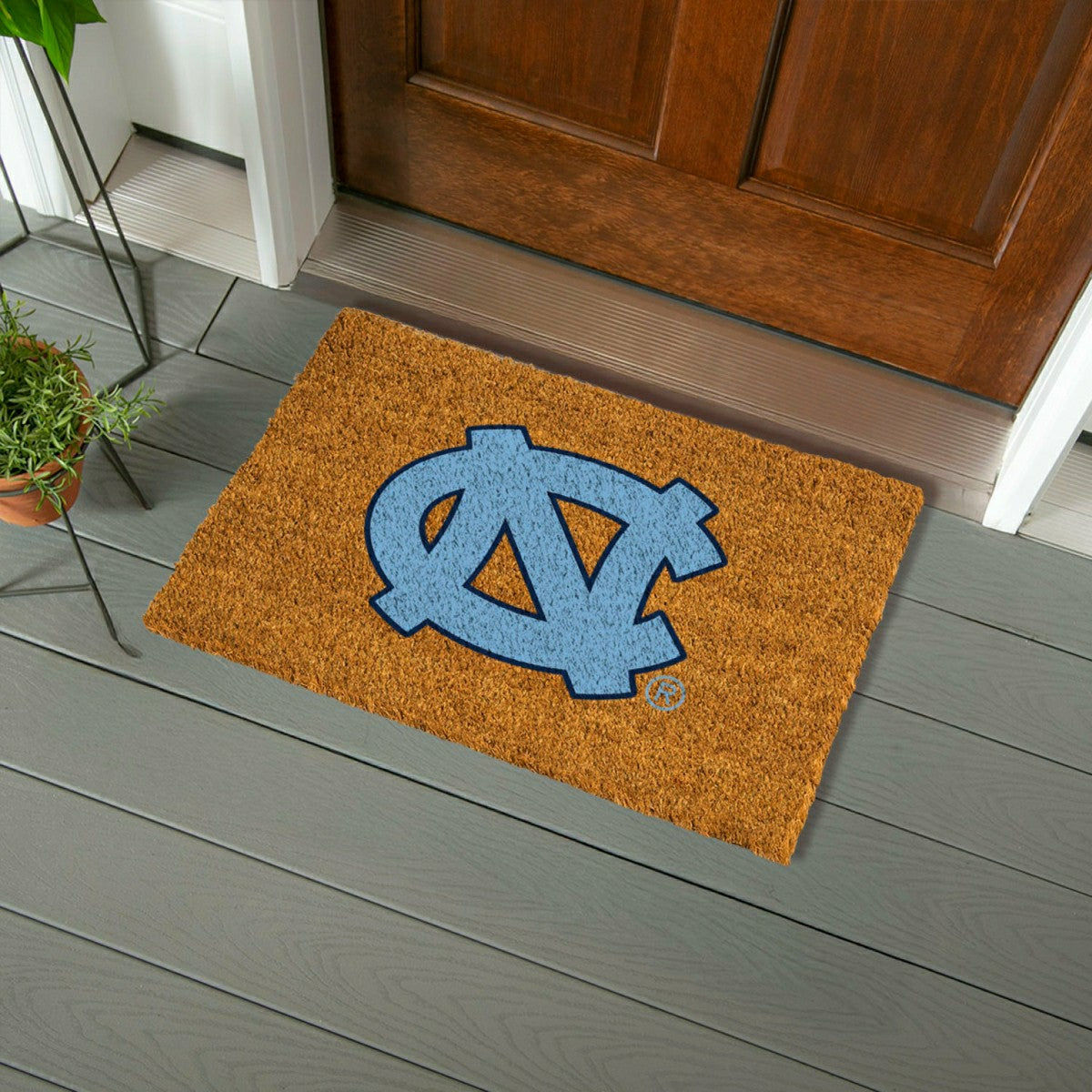 Coir Mat, 16"x28", University of North Carolina, Collegiate