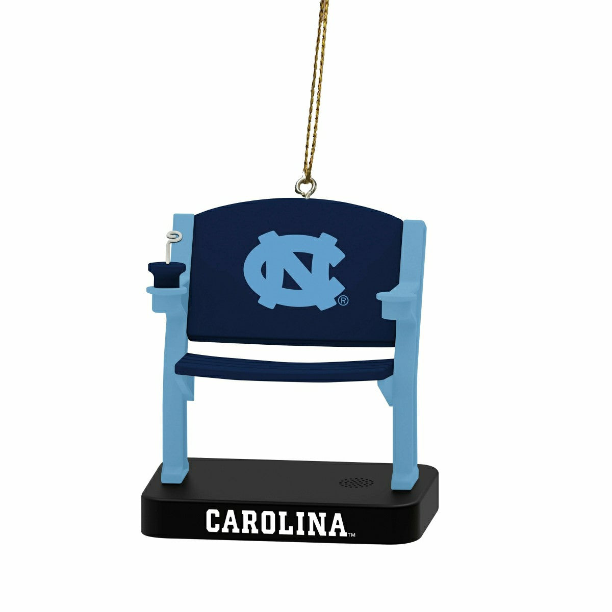 Stadium Seat Ornament, University of North Carolina, Collegiate, Home