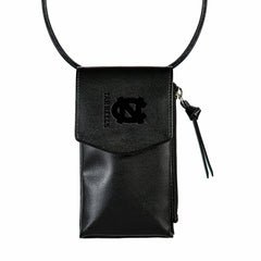 University of North Carolina, Cross Body Wallet, Black, Collegiate, Home