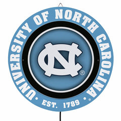 University of North Carolina, Metal Lite, Round, Collegiate