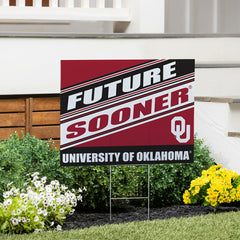 University of Oklahoma Coroplast Yard Sign, Future Student, Collegiate, Home