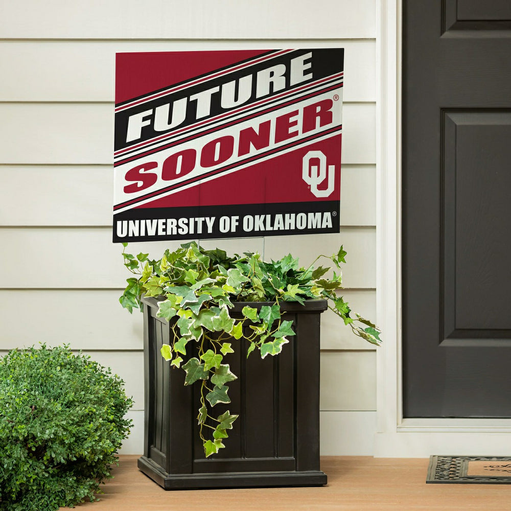 University of Oklahoma Coroplast Yard Sign, Future Student, Collegiate, Home