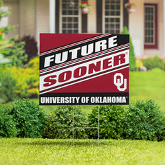 University of Oklahoma Coroplast Yard Sign, Future Student, Collegiate, Home