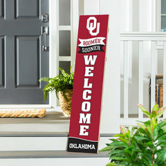 University of Oklahoma Large Single Sided Leaner, 46", Collegiate, Home
