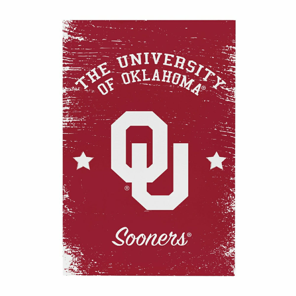 University of Oklahoma Wood Wall Sign, 16x24, Collegiate, Home