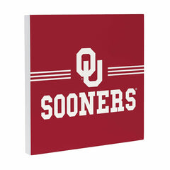 University of Oklahoma Wood Wall Sign, 12x12, Collegiate, Home